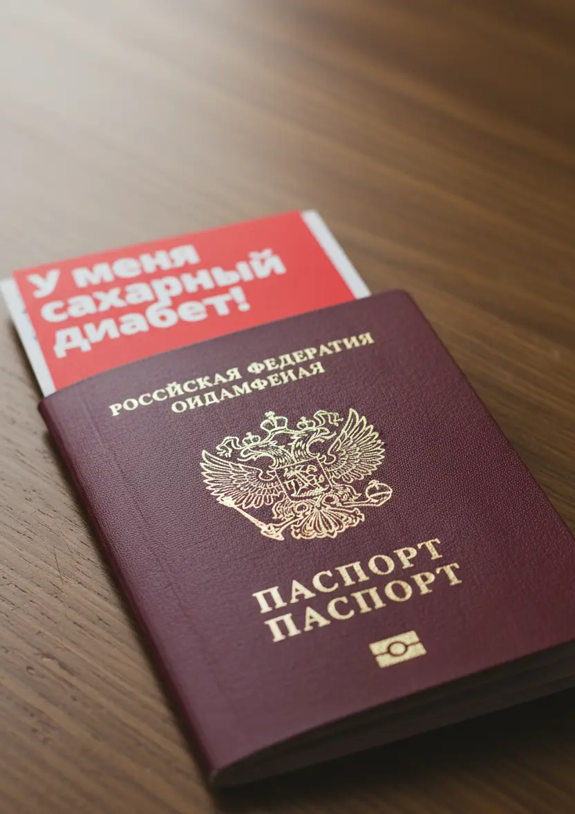 Паспорт диабетика пример 2
